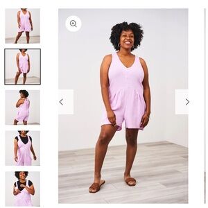 NWT Latched Mama Coastline Nursing Overalls